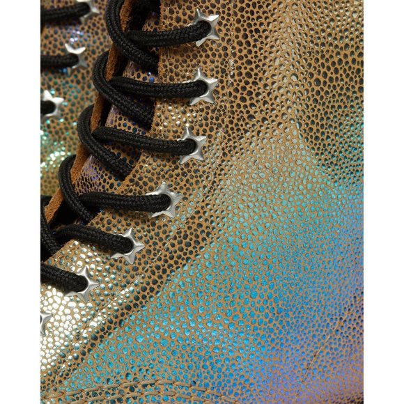 Dr. Martens 1460 Sand Rainbow Ray Leather Lace Up Combat Boots US Women’s Size 6 - Picture 5 of 11